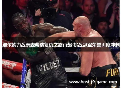 维尔德力战泰森弗瑞复仇之路再起 挑战冠军荣誉再度冲刺 维尔德力战泰森弗瑞复仇之路再起 挑战冠军荣誉再度冲刺